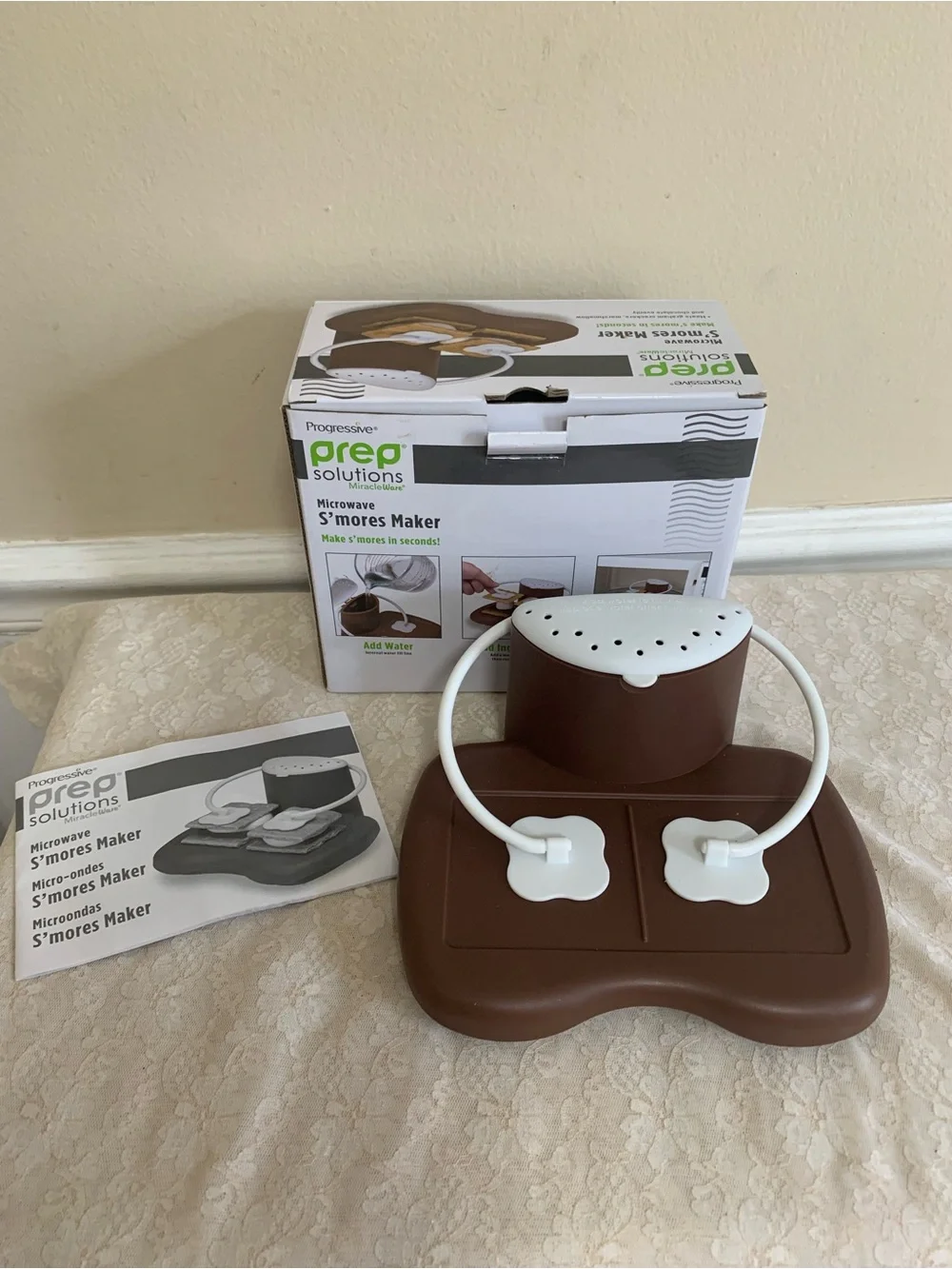 microwave smores maker, indoor smores maker, progressive smores maker
